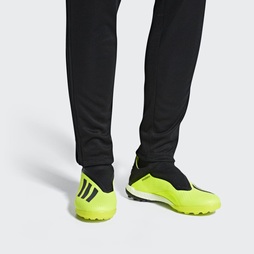 Adidas X Tango 18+ Férfi Focicipő - Sárga [D46350]